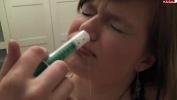 Watch video sex 2022 Girl injects cum up her nose with syringe lbrack no sound rsqb HD