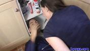 Watch video sex hot Milf facialized after draining plumbers pump fastest of free