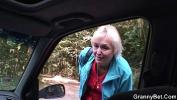 Video sex Granny is picked up from the road and fucked HD