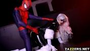 Download video sex hot Black Cat screwed by Spidey from behind doggystyle