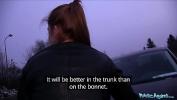 Video porn 2020 Public Agent Innocent looking ginger girl fucked over a car bonnet HD online