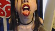 Video porn new Goth with Red Lipstick Drools a Whole Lot and Blows Spit Bubbles at You Spit and Saliva and Lipstick Fetish fastest of free