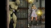 Download video sex new 3D Girls vs Orc and Werewolf online