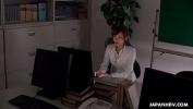 Video sex hot Japanese office lady comma Aihara Miho is masturbating at work comma uncensored online