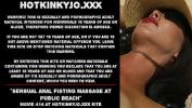 Download video sex hot Hotkinkyjo sensual anal fisting massage at public beach online high speed