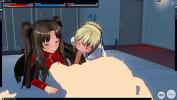 Download video sex 2022 Anime girls Rin Tohsaka and Saber threesome fastest