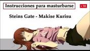 Video porn hot JOI hentai en espa ntilde ol con Kurisu de Steins Gate comma un experimento especial period online high quality