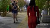 Watch video sex hot Red transparent dress in public online high speed