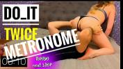 Video porn new CUM TWICE CHALLENGE WITH METRONOME online high speed