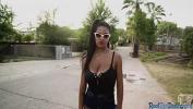 Video sex new Ebony Tina with huge tits gets fucked in public for money fastest