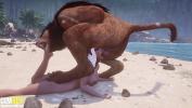 Video sex hot Busty bitch Breeds with Furry on the beach vert Big Cock Monster vert 3D Porn Wild Life HD