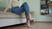 Video sex new Sexy Girl In Jeans Dangles With Expensive Louboutin Pumps of free in xTeenPorn.Net