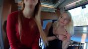 Free download video sex Risky Lesbian sex at public Train online