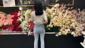 Watch video sex 花店偶遇牛仔裤女神，带到酒店没想到这么主动 HD