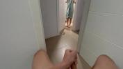 Video sex new I surprise my stepsister at the bathroom door giving me a handjob and she gives me a blowjob until I finish cumming Mp4