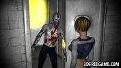 Video sex Short haired 3D blonde babe gets fucked by a zombie online high speed